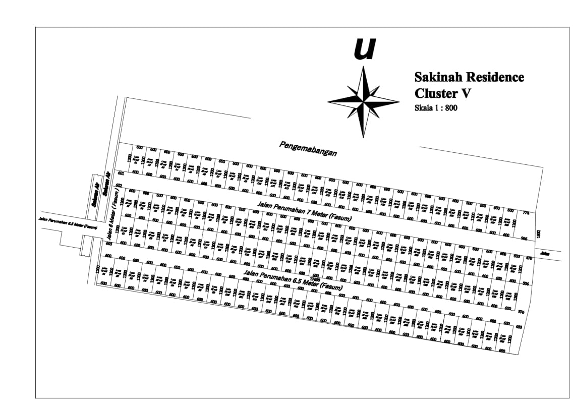 Siteplan Sakinah Residence